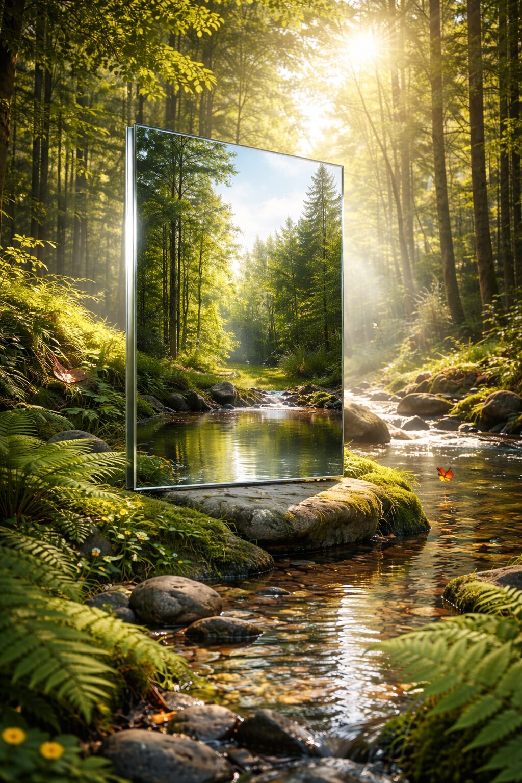 certificazione di riciclo argentatura specchi